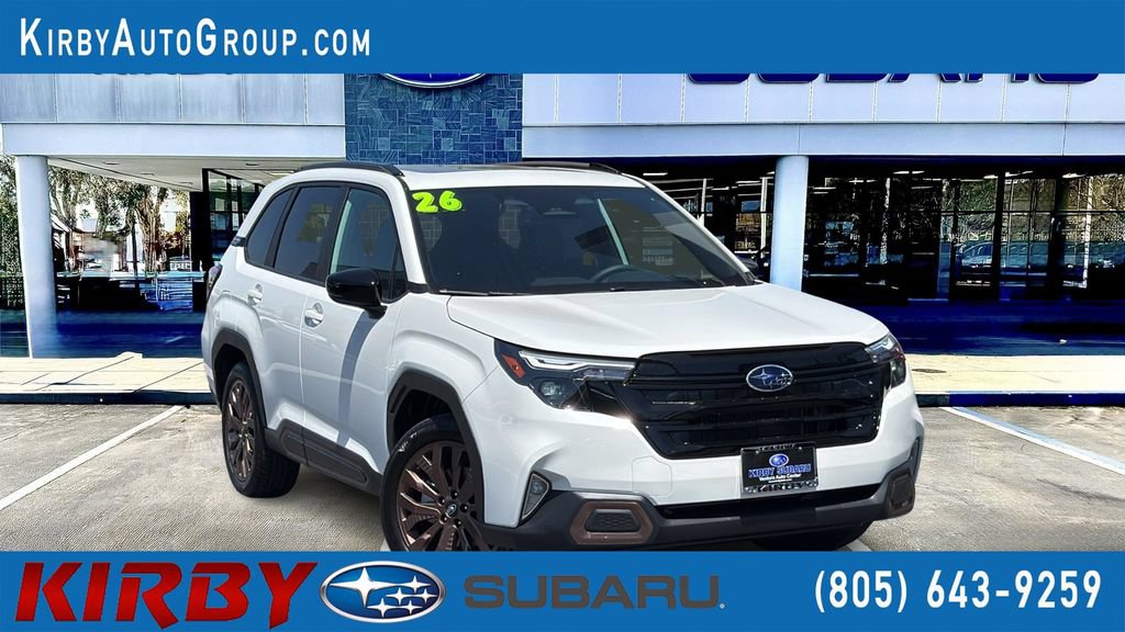 New 2026 Subaru Forester Sport