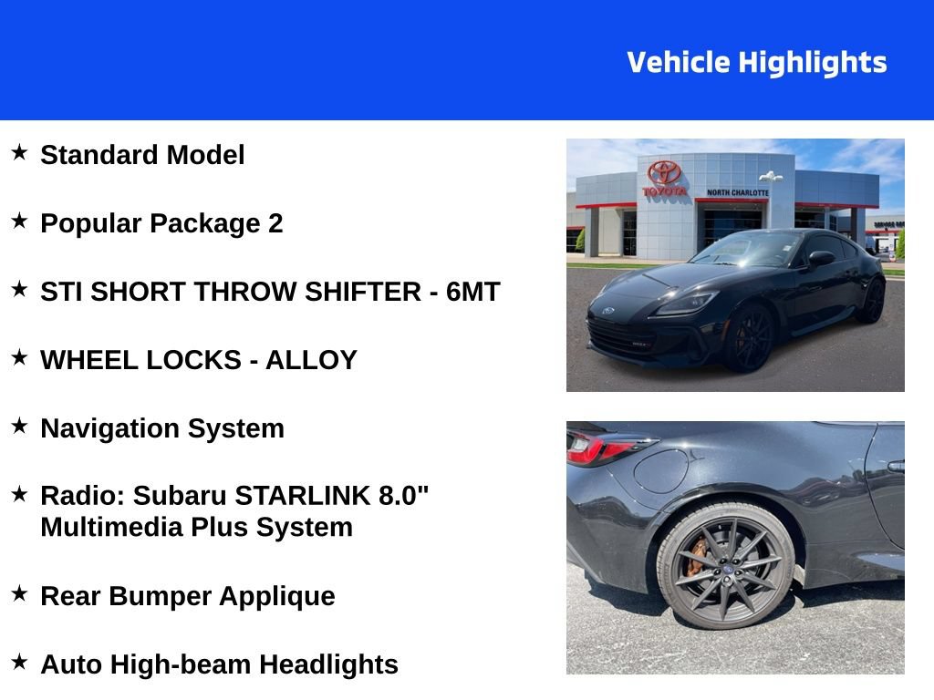 Used 2024 Subaru BRZ tS w/ Popular Package 2 RWD image 4