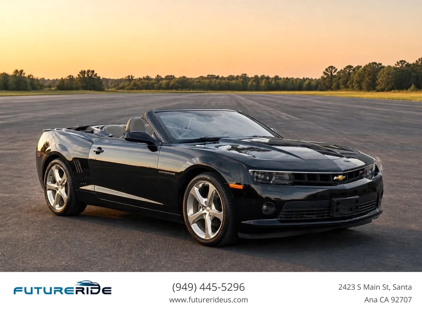 Used 2015 Chevrolet Camaro LT w/ RS Package RWD image 1