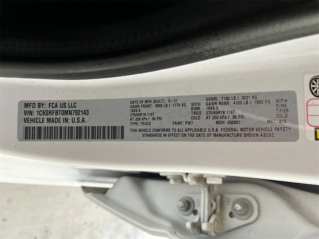 Used 2021 RAM 1500 Big Horn image 30