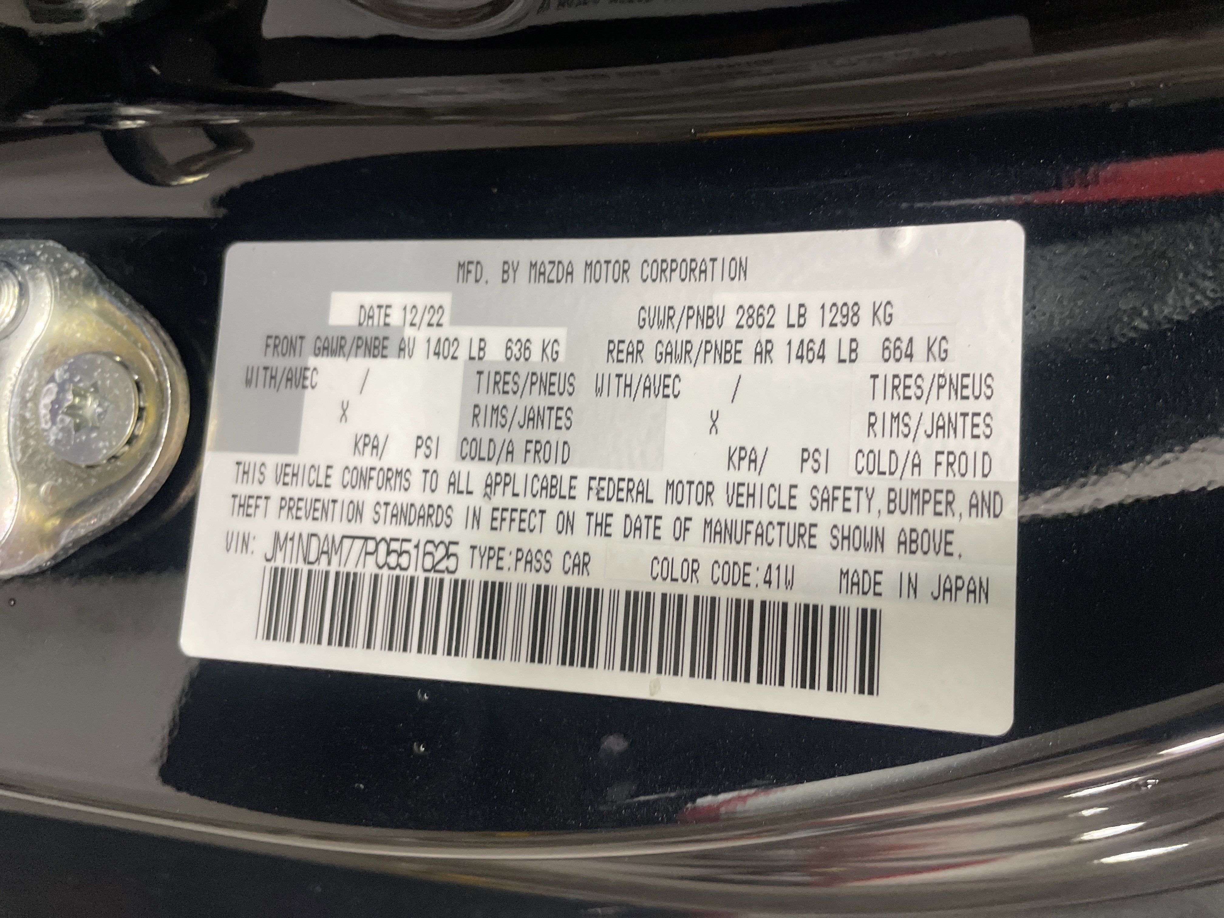 Used 2023 MAZDA MX-5 Miata Grand Touring image 36