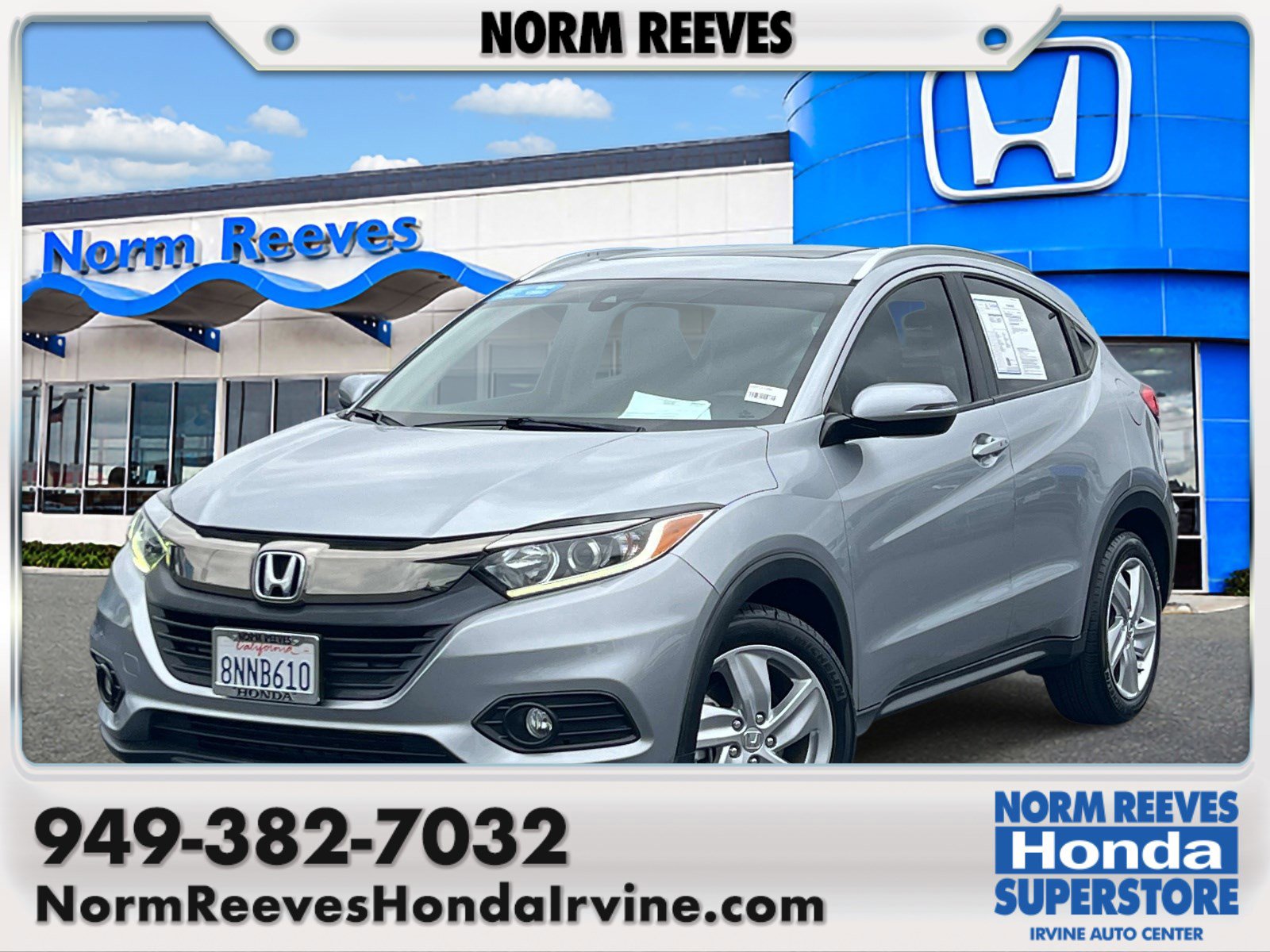 Certified 2019 Honda HR-V EX image 1
