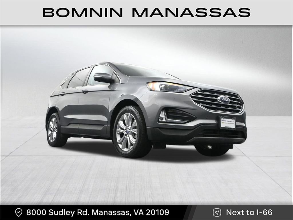Used 2022 Ford Edge Titanium w/ Class II Trailer Tow Package AWD/4WD image 35