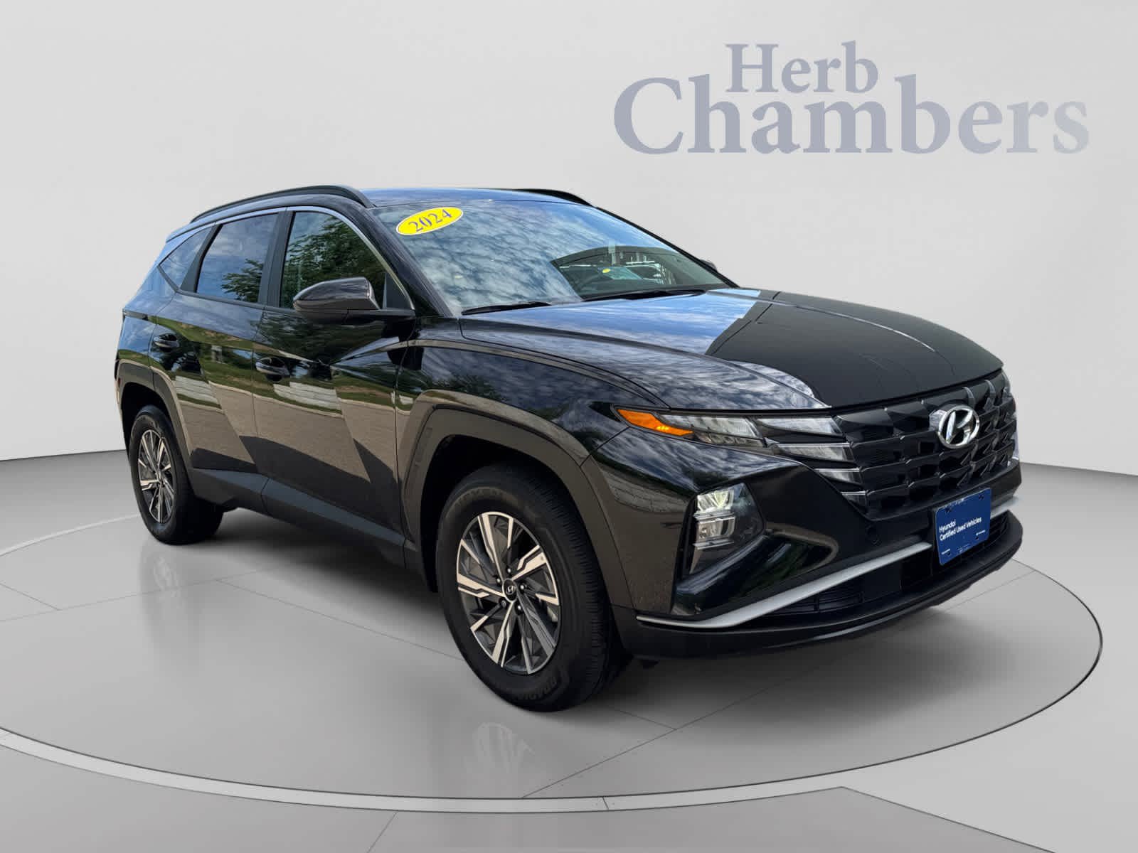 Certified 2024 Hyundai Tucson Blue AWD/4WD image 1