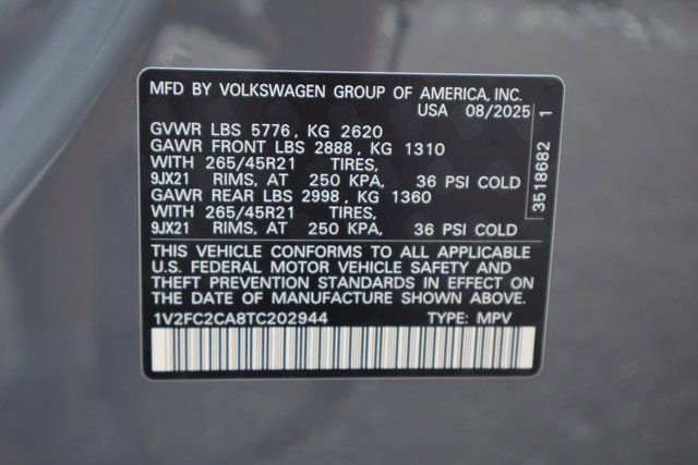 New 2026 Volkswagen Atlas Cross Sport SEL Premium R-Line image 27