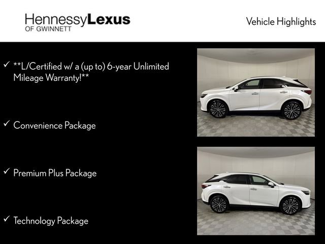 Used 2025 Lexus RX 350 Premium Plus w/ Convenience Package image 12