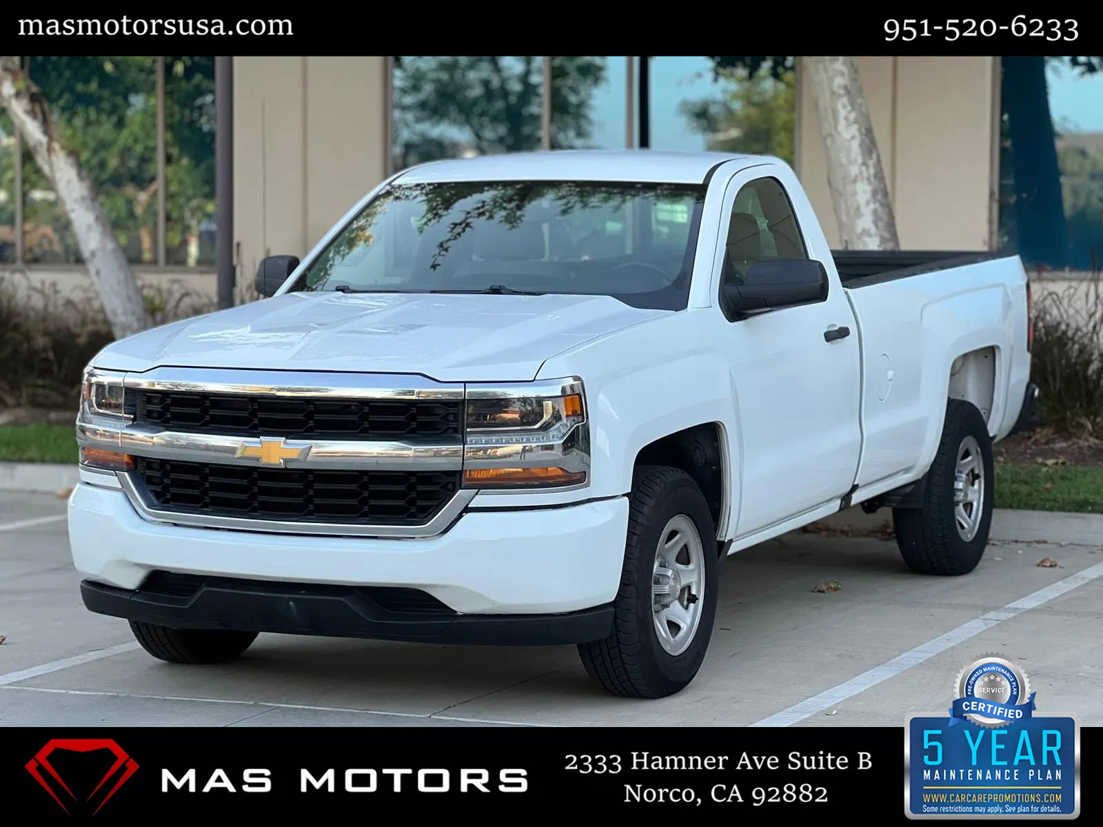 Used 2018 Chevrolet Silverado 1500 W/T w/ WT Fleet Convenience Package