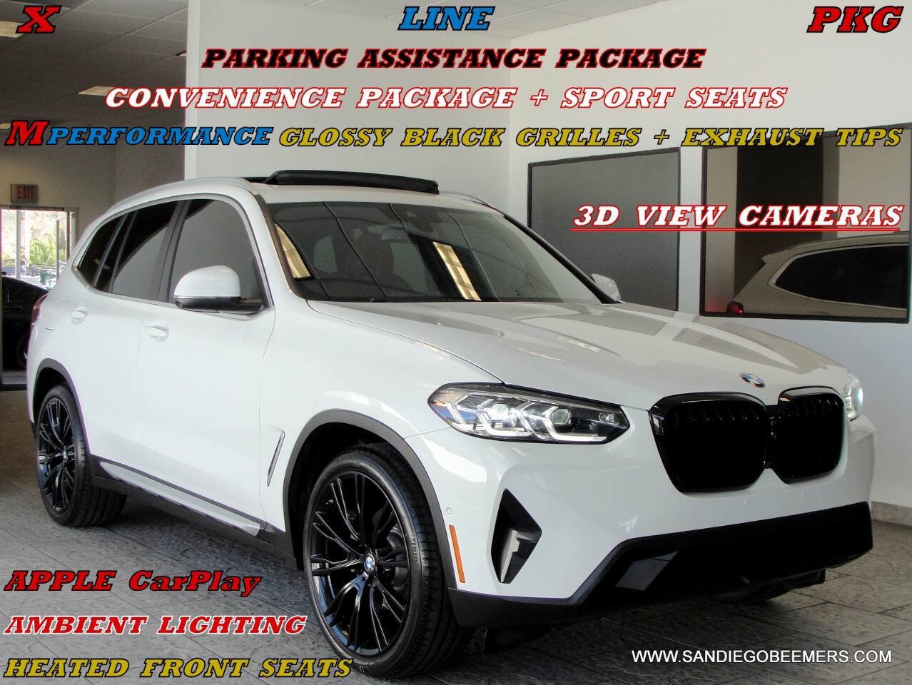 Used 2023 BMW X3 sDrive30i w/ Convenience Package RWD image 1