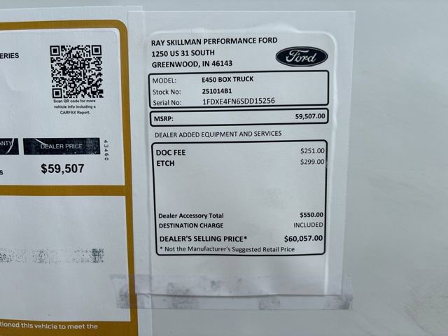 Certified 2025 Ford E-450 and Econoline 450 Super Duty w/ Driver's Safety Package image 3