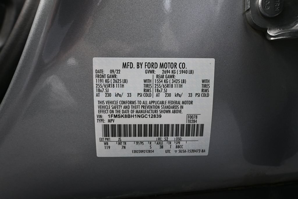 Used 2022 Ford Explorer 4WD image 44