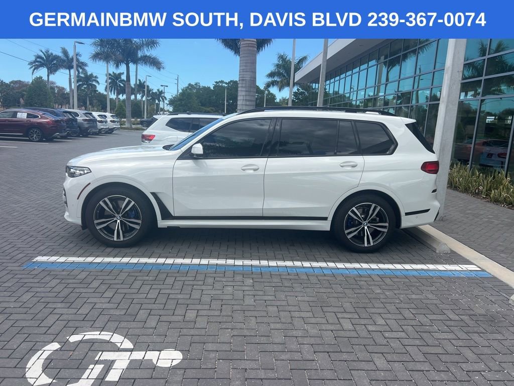 Certified 2022 BMW X7 xDrive40i w/ M Sport Package AWD/4WD image 8