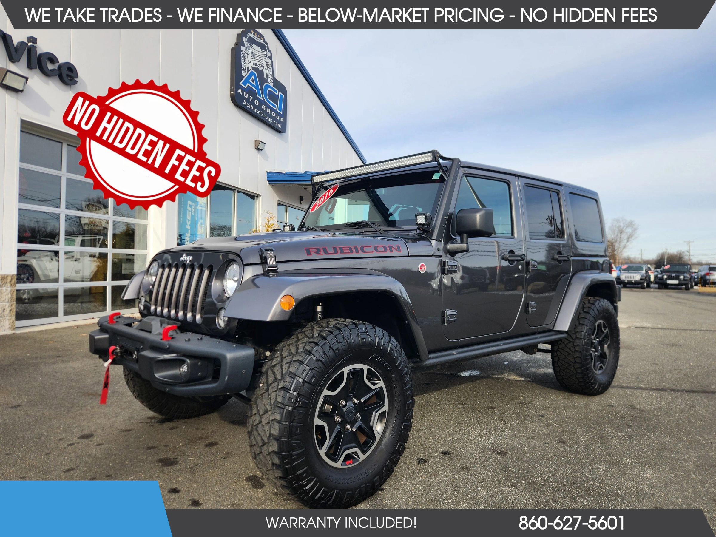 Used 2016 Jeep Wrangler Unlimited Rubicon image 1