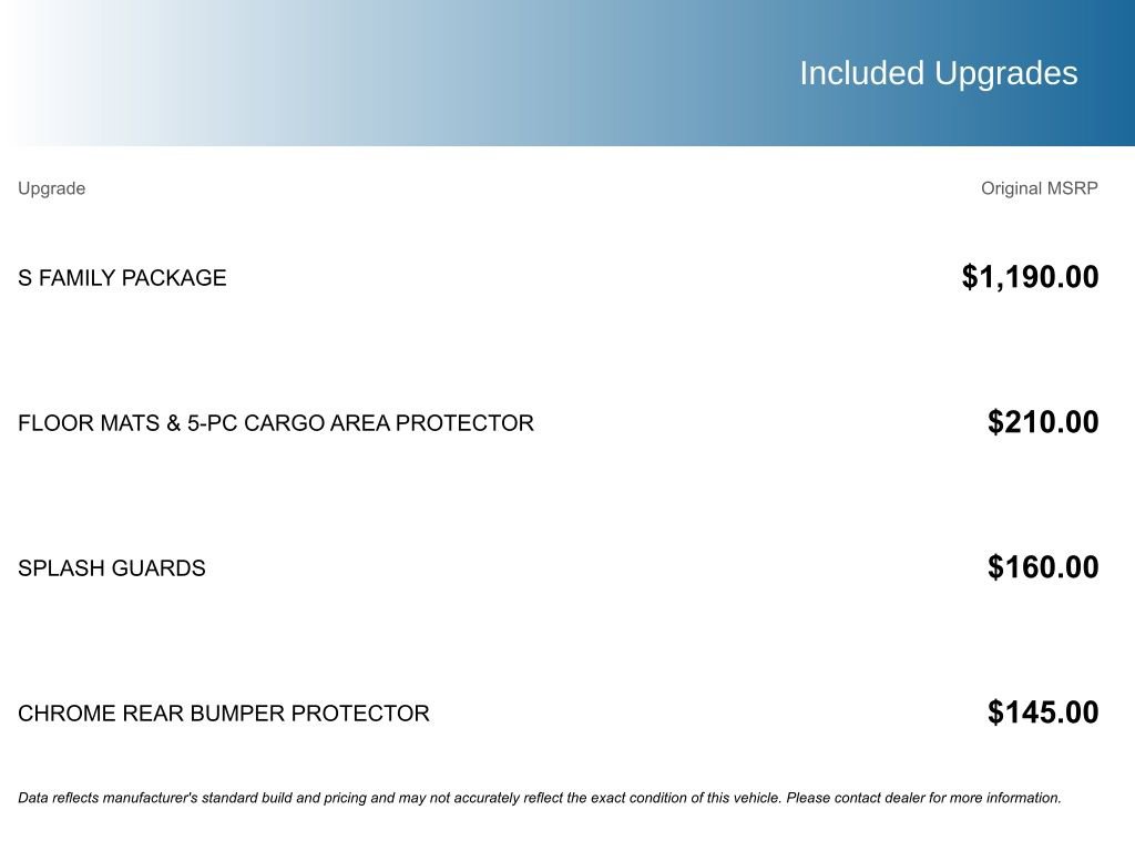 Used 2015 Nissan Rogue S w/ S Family Package FWD image 5