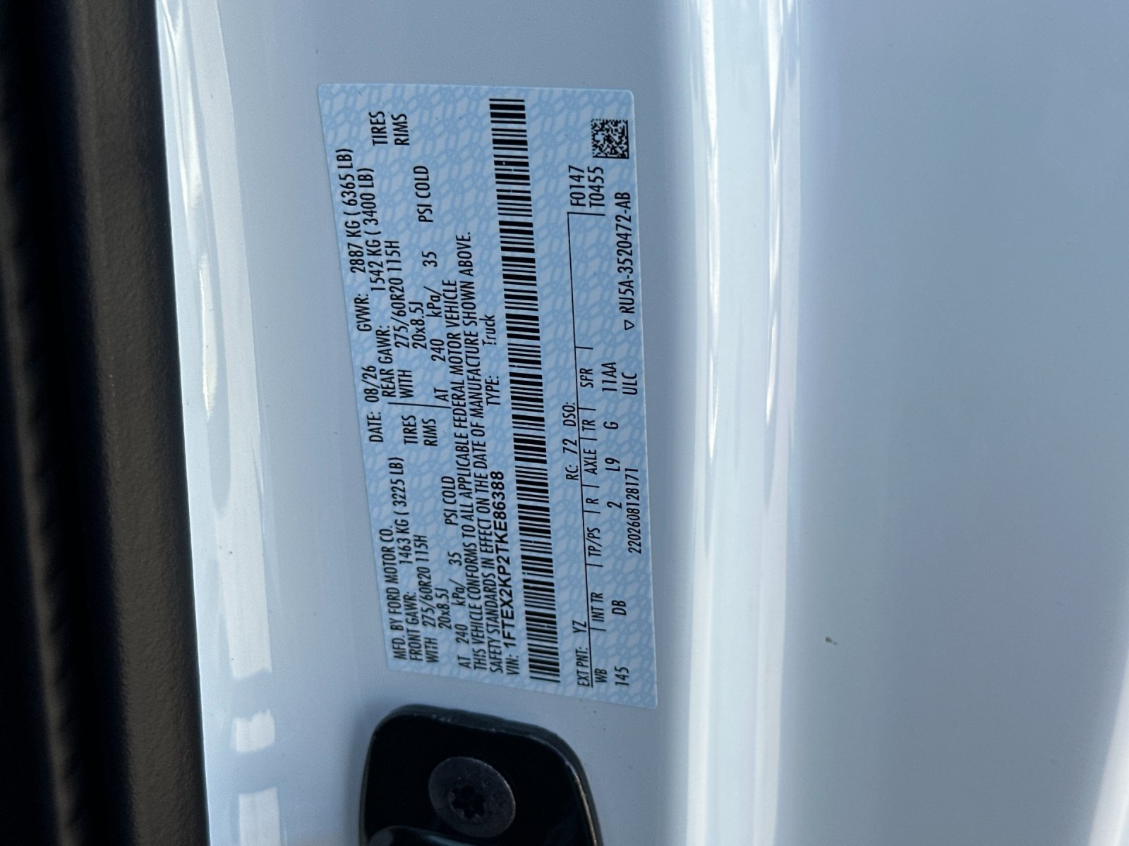 New 2026 Ford F150 STX w/ Equipment Group 200A RWD image 26