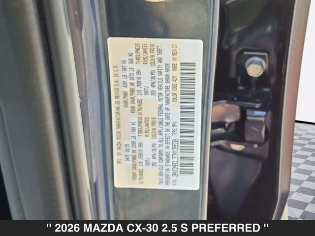 Certified 2026 MAZDA CX-30 AWD 2.5 S image 37