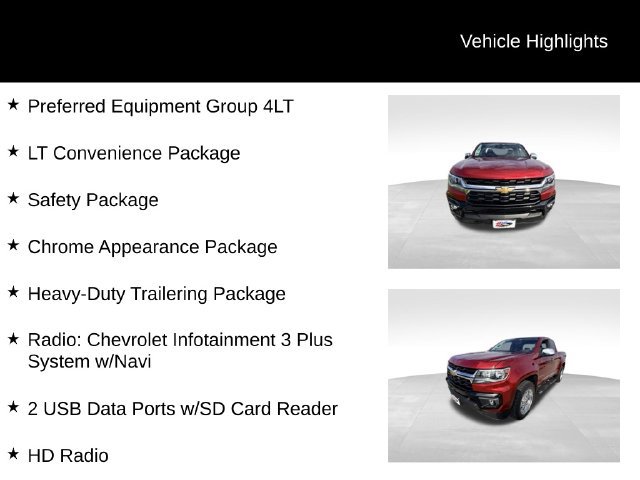 Used 2021 Chevrolet Colorado LT w/ Safety Package AWD/4WD image 11