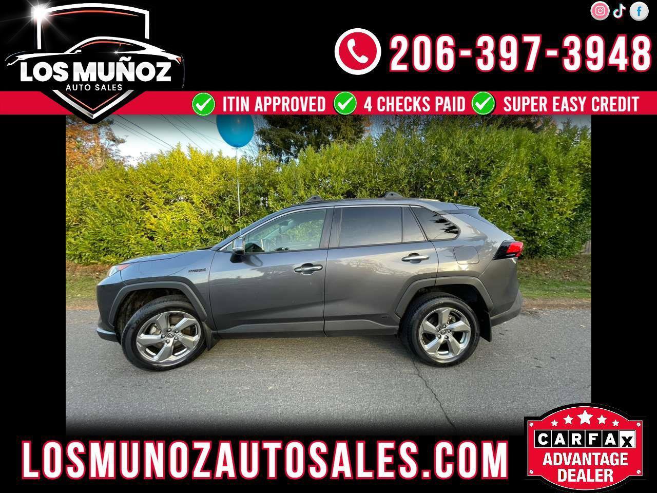 Used 2020 Toyota RAV4 Limited w/ All Weather Liner Package AWD/4WD image 1