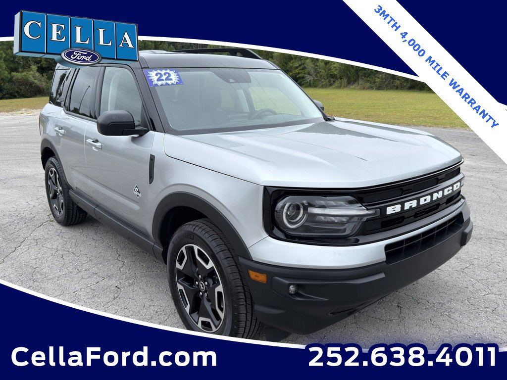 Certified 2022 Ford Bronco Sport Outer Banks w/ Tech Package image 1