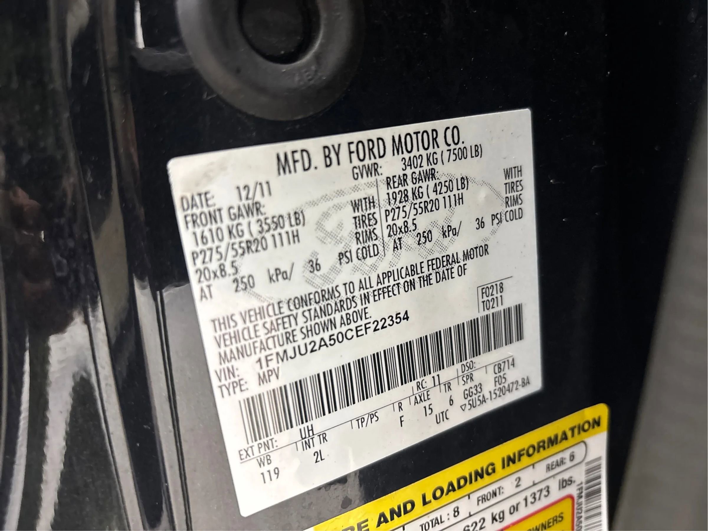 Used 2012 Ford Expedition Limited image 30