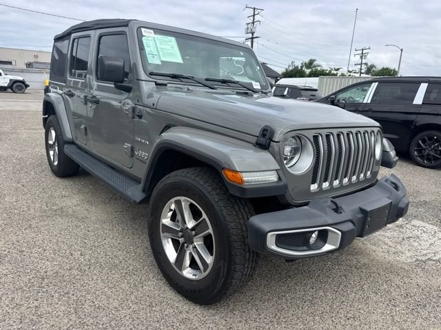 Used 2022 Jeep Wrangler Unlimited Sahara w/ LED Lighting Group AWD/4WD image 3