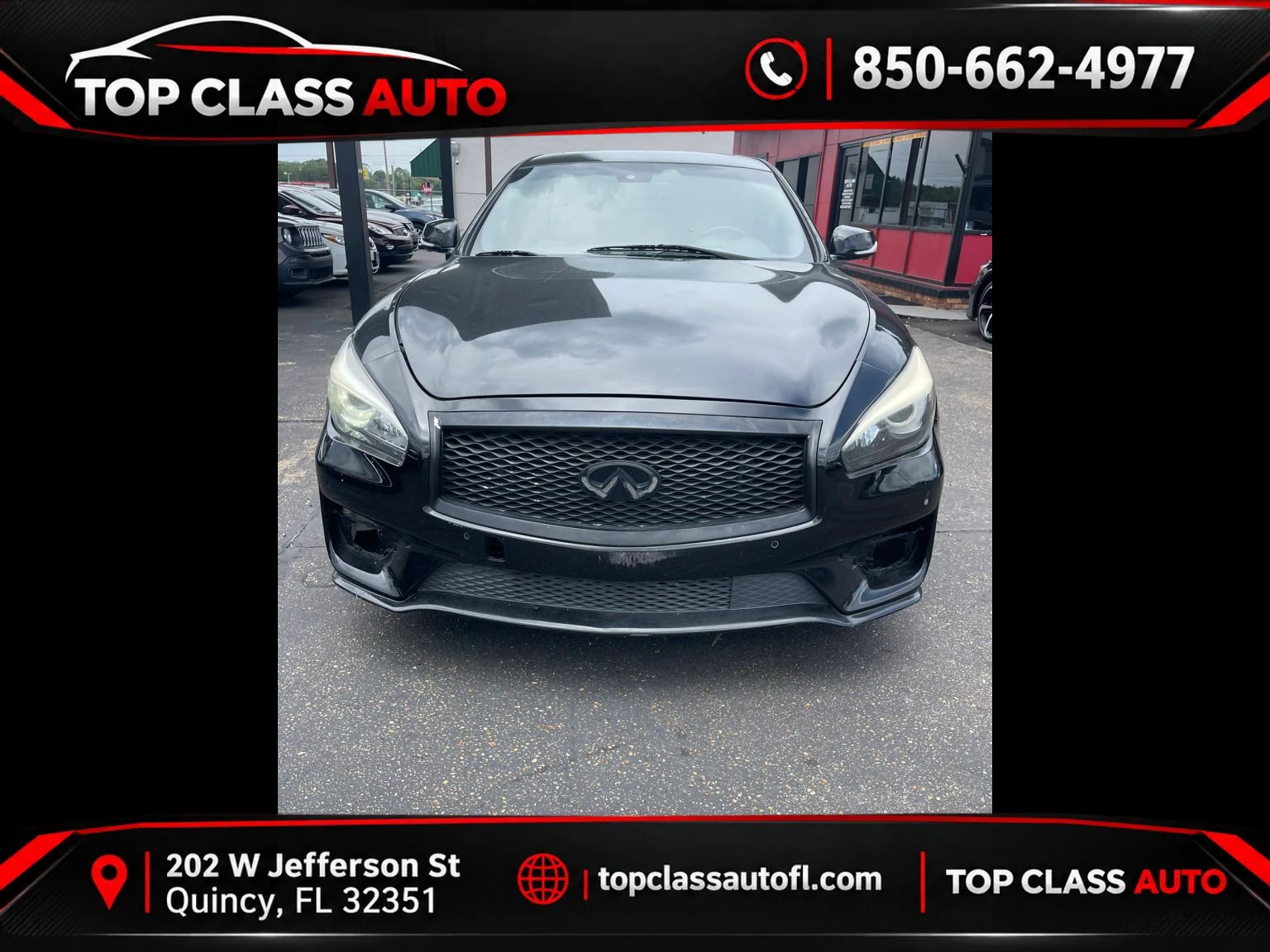 Used 2018 INFINITI Q70 Luxe w/ Sport Package RWD image 2