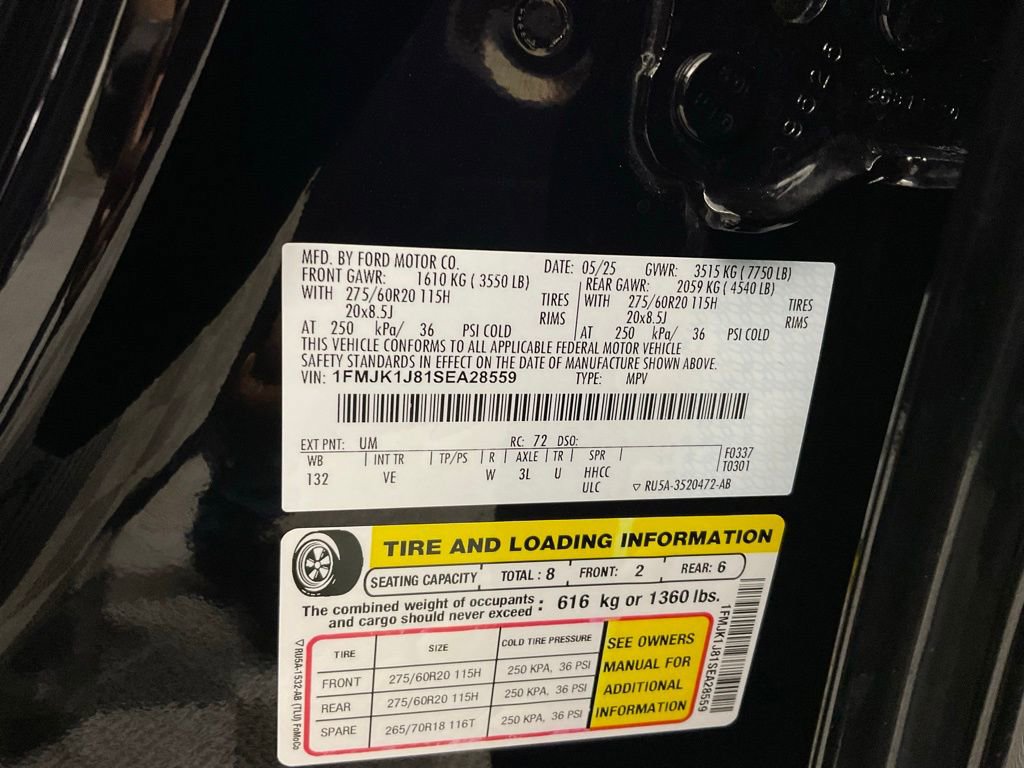Certified 2025 Ford Expedition Max Active AWD/4WD image 29