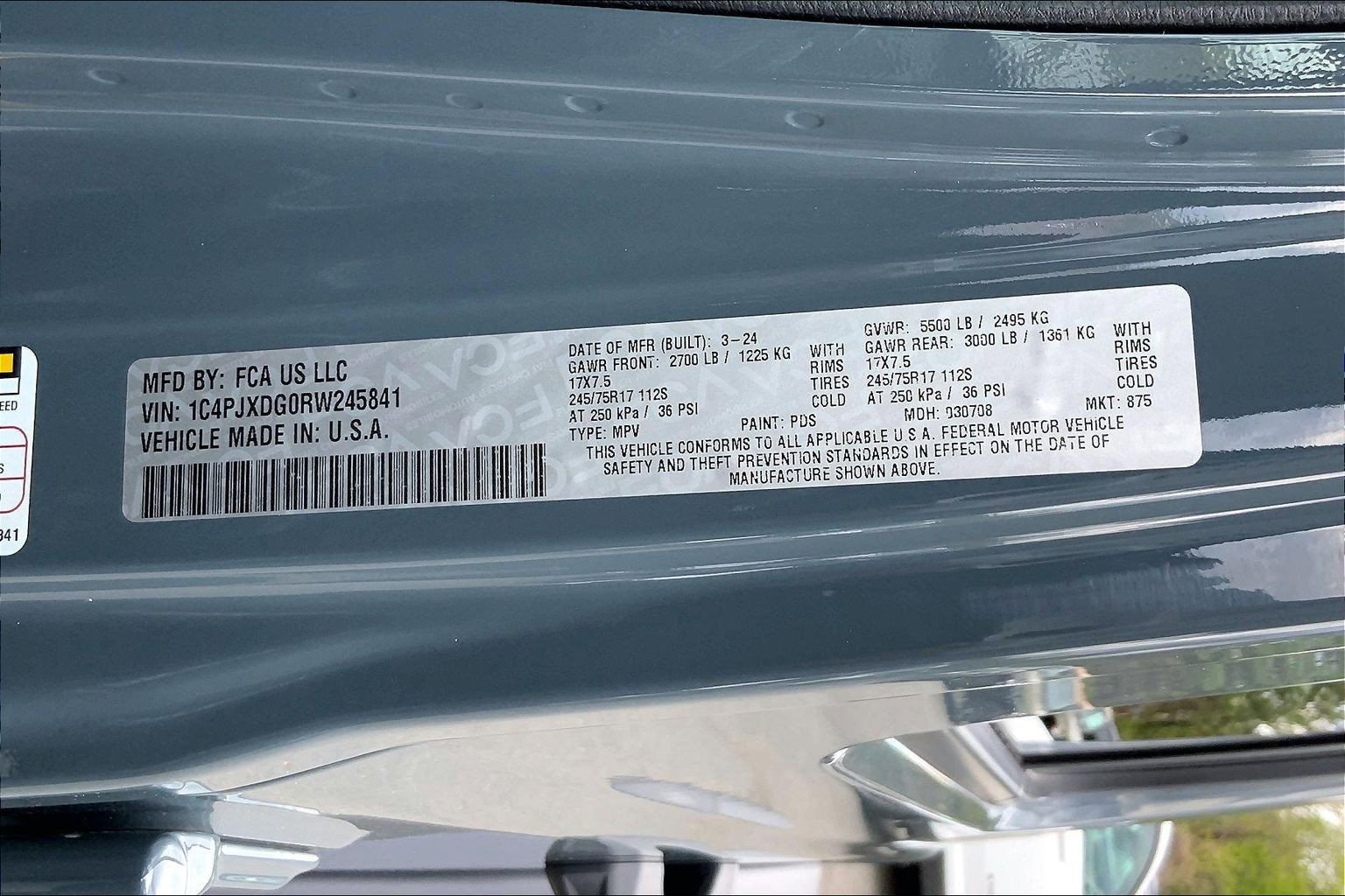 Certified 2024 Jeep Wrangler Sport S AWD/4WD image 31
