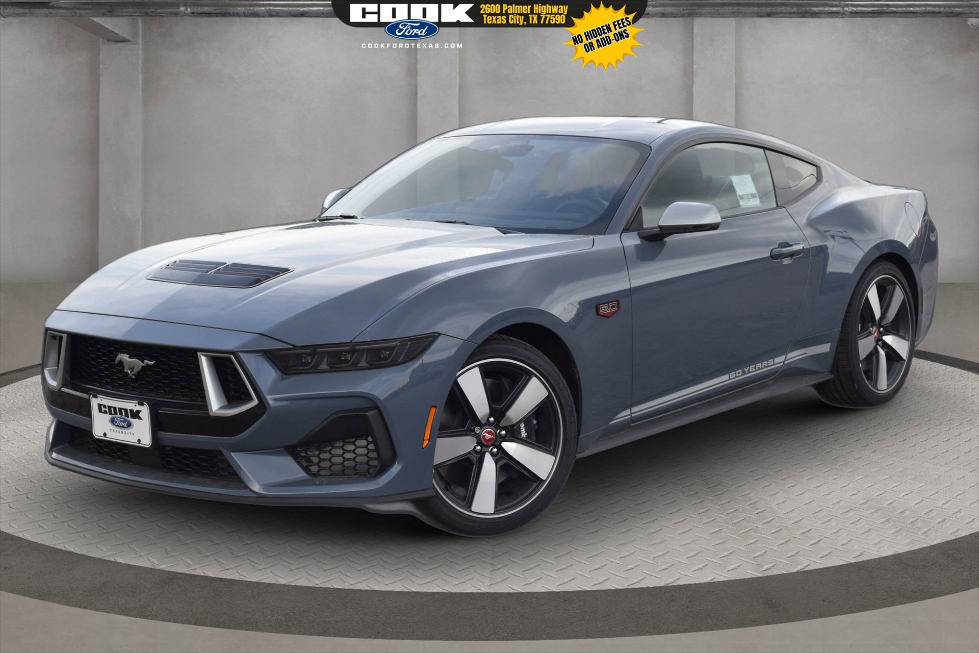 New 2025 Ford Mustang GT Premium w/ 60th Anniversary Package