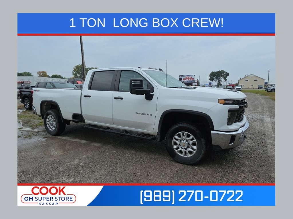 Certified 2024 Chevrolet Silverado 3500 W/T w/ WT Convenience Package AWD/4WD image 1
