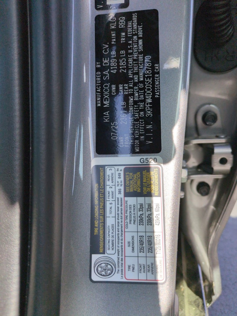 New 2025 Kia K4 GT-Line Turbo FWD image 49