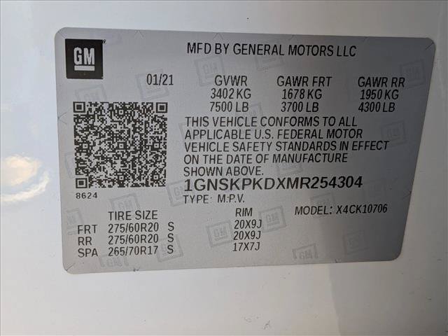 Used 2021 Chevrolet Tahoe Z71 AWD/4WD image 25