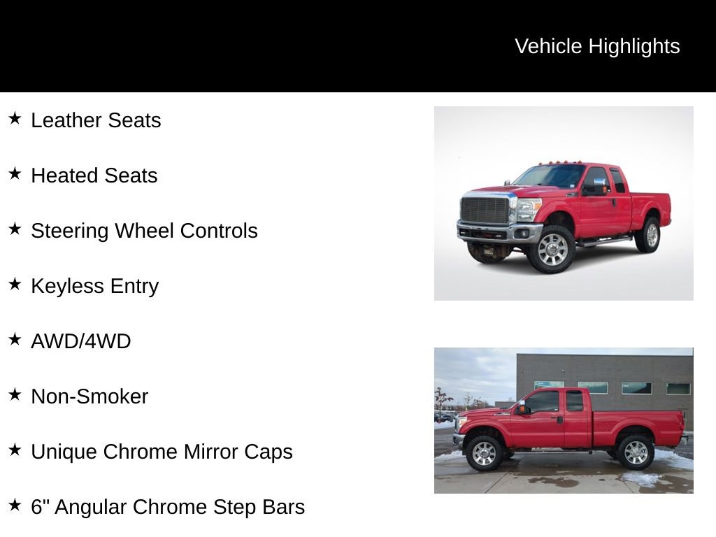 Used 2012 Ford F350 Lariat w/ Chrome Pkg image 11