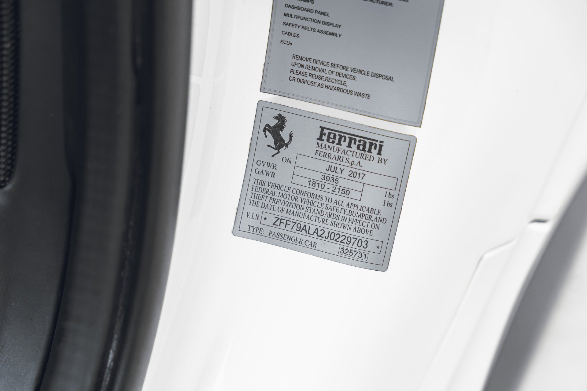 Used 2018 Ferrari 488 GTB RWD image 50
