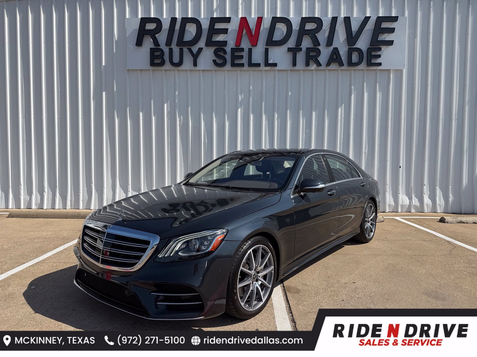 Used 2019 Mercedes-Benz S 560 Sedan image 1