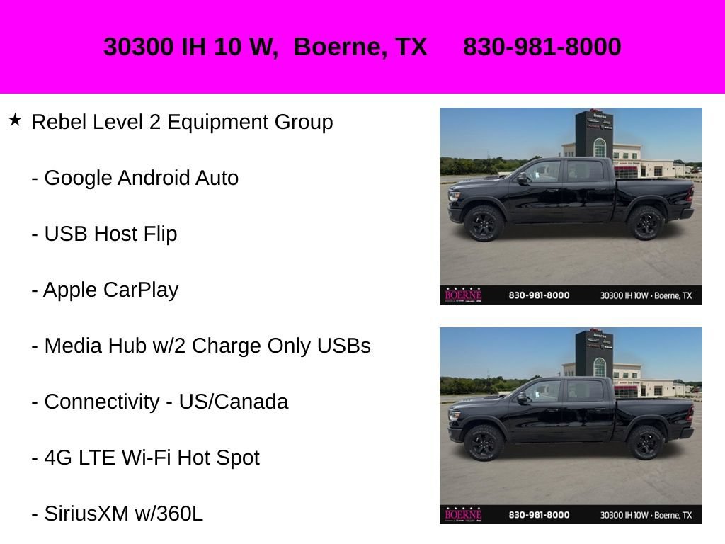 Used 2024 RAM 1500 Rebel w/ Rebel Level 2 Equipment Group AWD/4WD image 20