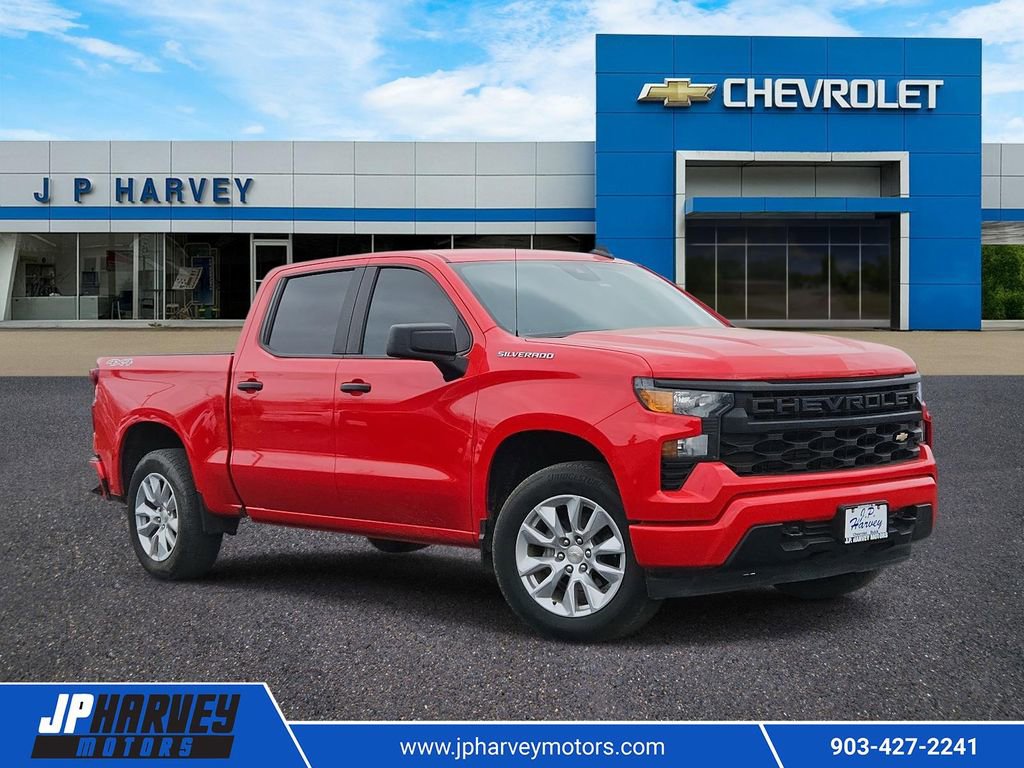 Used 2024 Chevrolet Silverado 1500 Custom AWD/4WD image 1