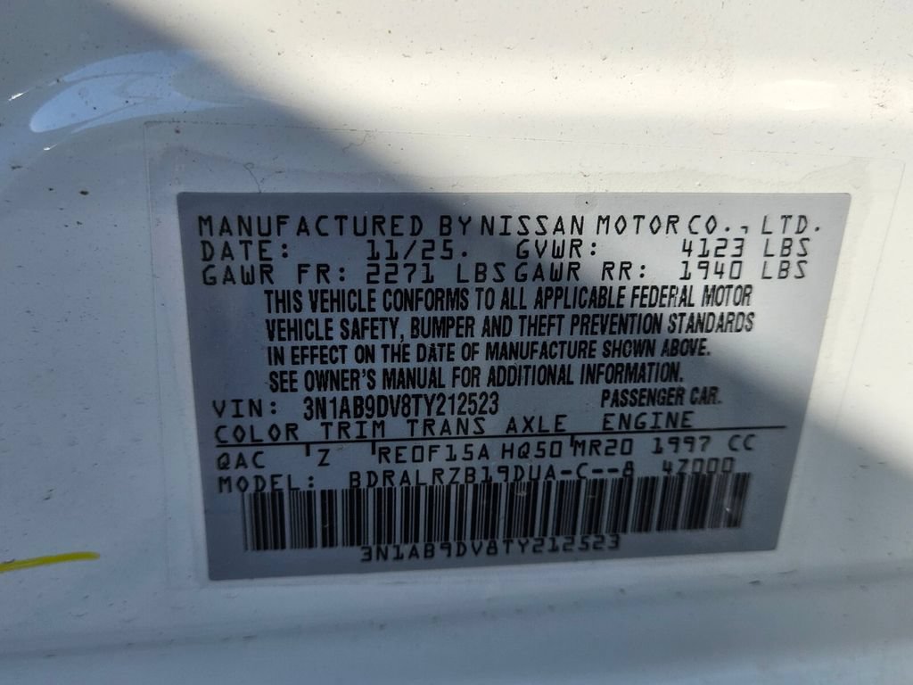 New 2026 Nissan Sentra SR w/ SR Premium Package FWD image 4