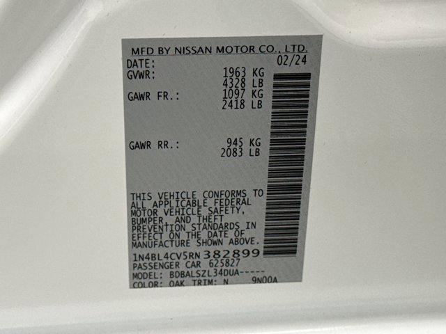 Used 2024 Nissan Altima 2.5 SR image 20