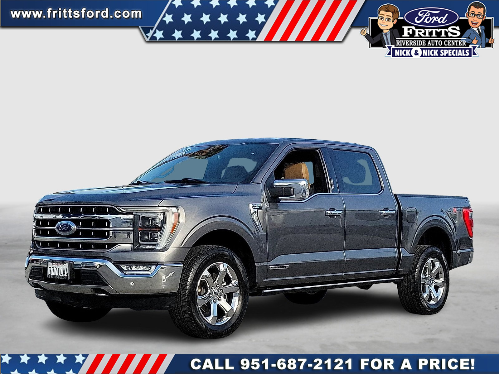 Certified 2023 Ford F150 Lariat w/ Equipment Group 502A High AWD/4WD image 1