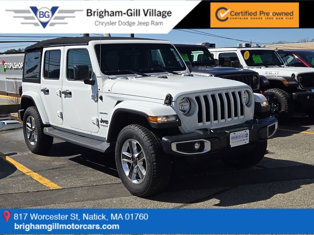 Used 2020 Jeep Wrangler Unlimited Sahara w/ Safety Group image 1