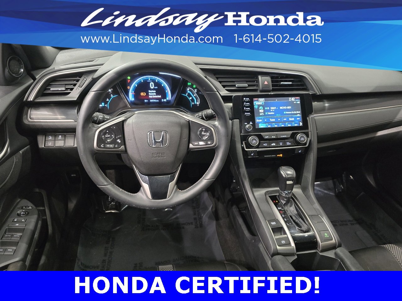 Certified 2021 Honda Civic EX image 11