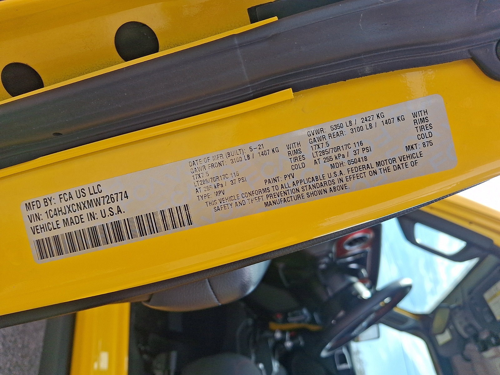 Certified 2021 Jeep Wrangler Rubicon image 28