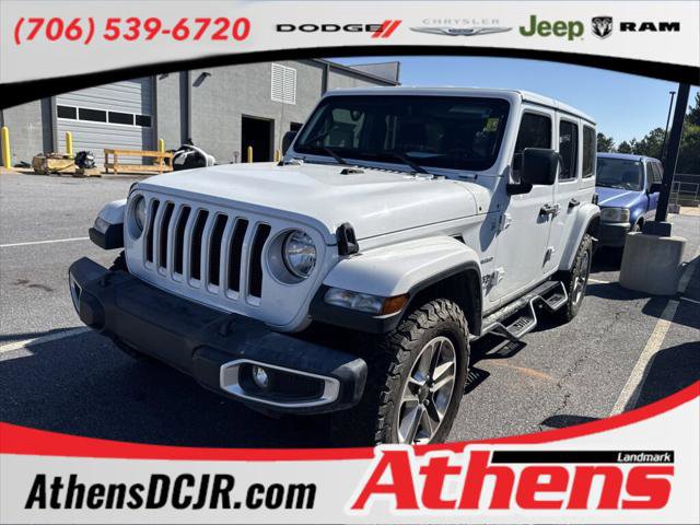 Certified 2021 Jeep Wrangler Unlimited Sahara image 1