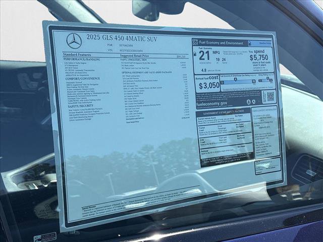 New 2025 Mercedes-Benz GLS 450 4MATIC image 28