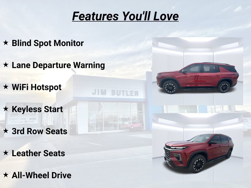 Used 2026 Chevrolet Traverse Z71 w/ Enhanced Driving Package AWD/4WD image 15
