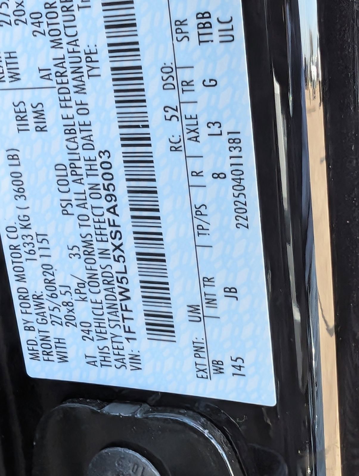 Used 2025 Ford F150 Lariat w/ Equipment Group 502A High image 30