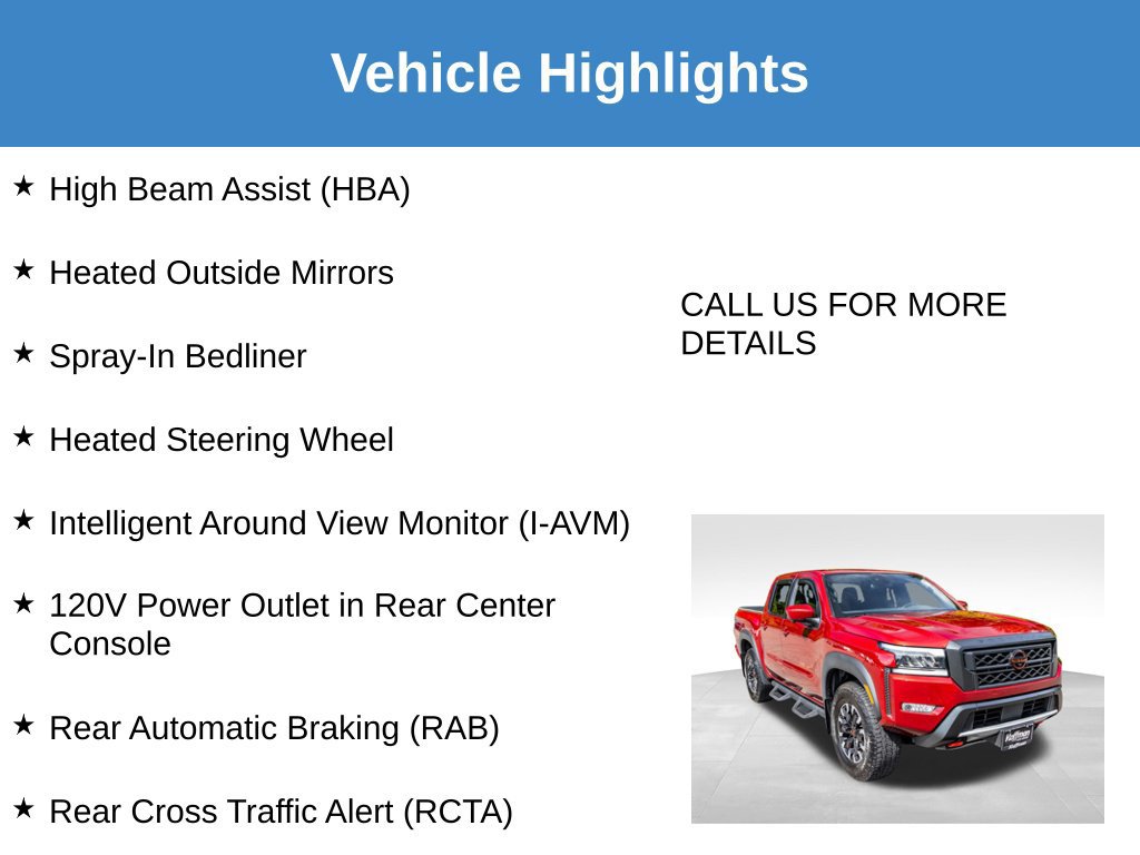 Used 2023 Nissan Frontier PRO-4X w/ Pro Convenience Package AWD/4WD image 37