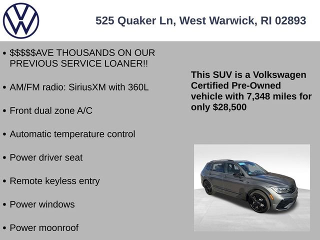 Certified 2024 Volkswagen Tiguan SE R-Line image 7