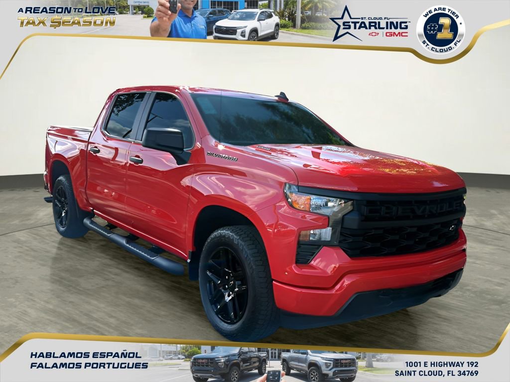 New 2026 Chevrolet Silverado 1500 Custom w/ Turbomax Blackout Package image 5