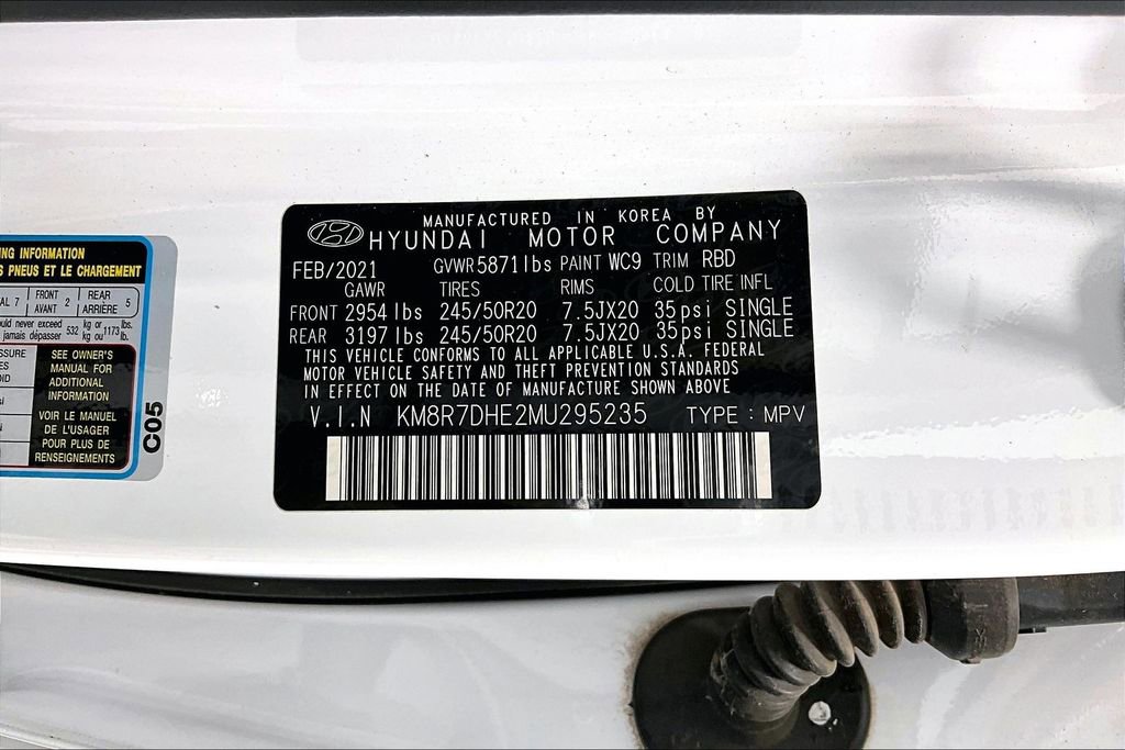 Used 2021 Hyundai Palisade Calligraphy AWD/4WD image 43